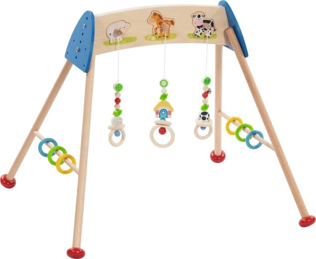 Babygym med farmlyde