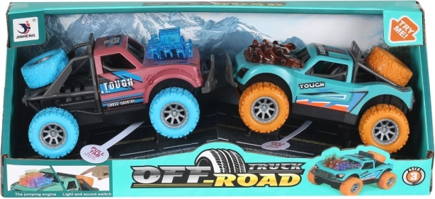 Bil med lys- og lydeffekter