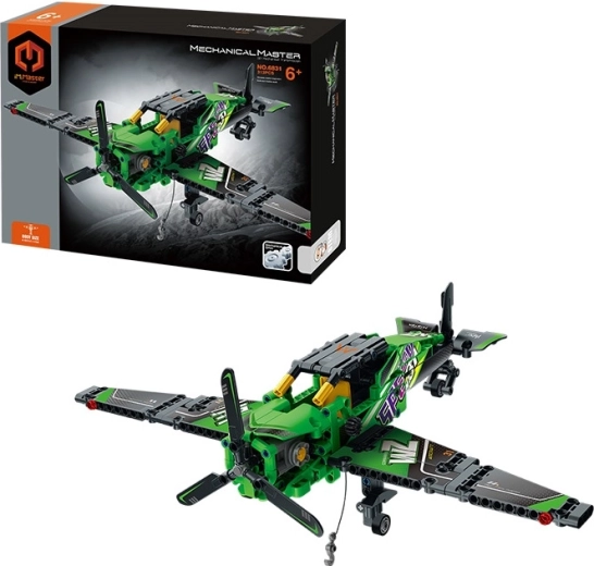Byggesæt fly monoplan MECHANICAL MASTER (313 dele)