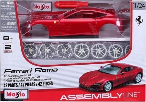 Samlemodel Ferrari Roma 1/24
