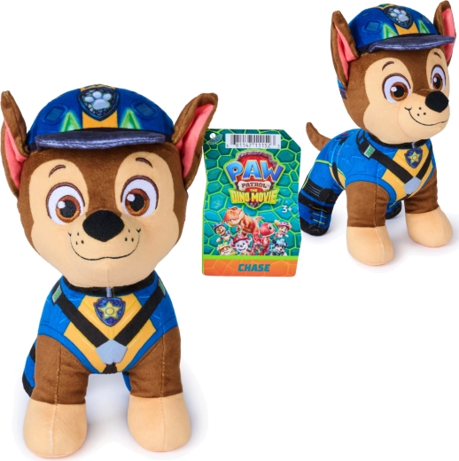 Spin Master Paw Patrol: dinoeventyr - plyslegetøj Chase 20 cm - 1 stk.