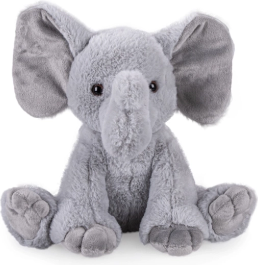 Plys elefant 25 cm ECO til babyer