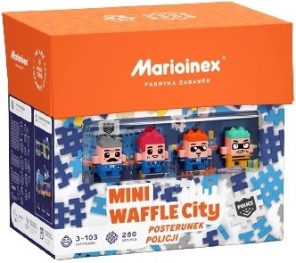 Byggesæt Waffle mini – politistation