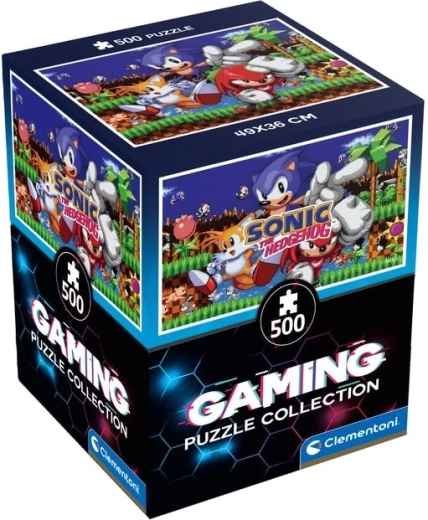 Puslespil CLEMENTONI Gaming Collection Sonic – 500 brikker