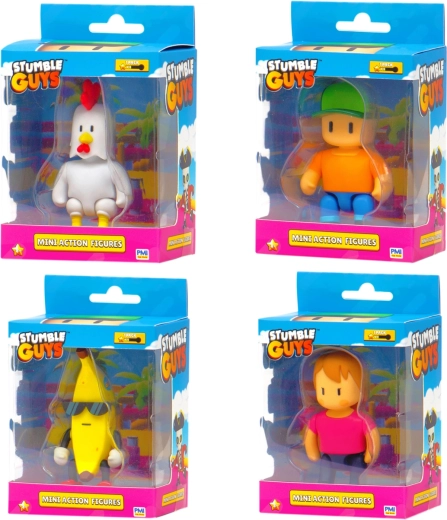Mini actionfigur Stumble Guys (overraskelse) - 1 stk.