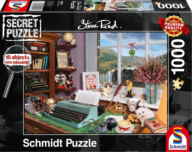 Schmidt Secret Puzzle På skrivebordet – 1000 brikker