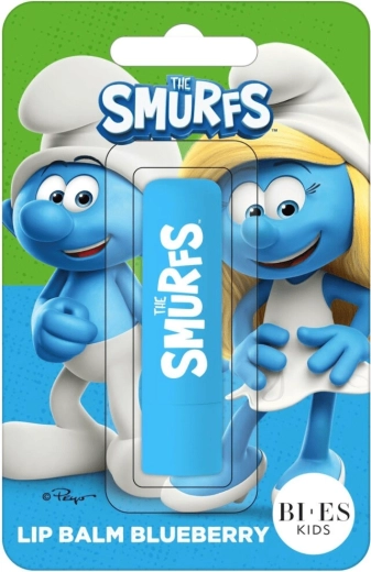 Børne læbepomade med duft af blåbær SMURFS