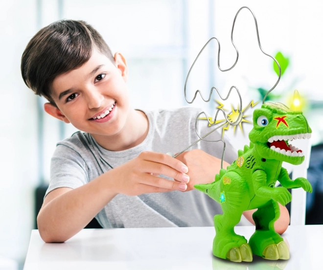 Dino-spil – elektronisk labyrint med krog