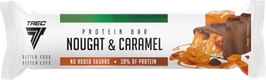 Trec proteinbar nougat og karamel 46 g