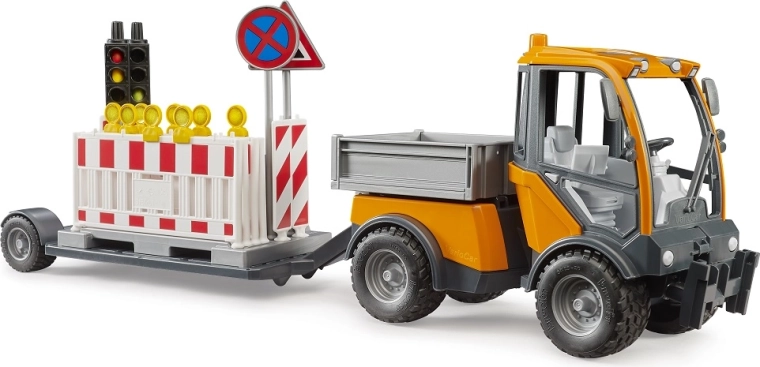 Bruder VarioCar med ladflade og trailer til trafiksikkerhed