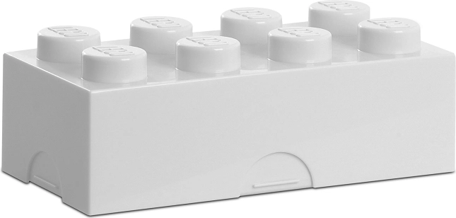 Lego madkasse hvid
