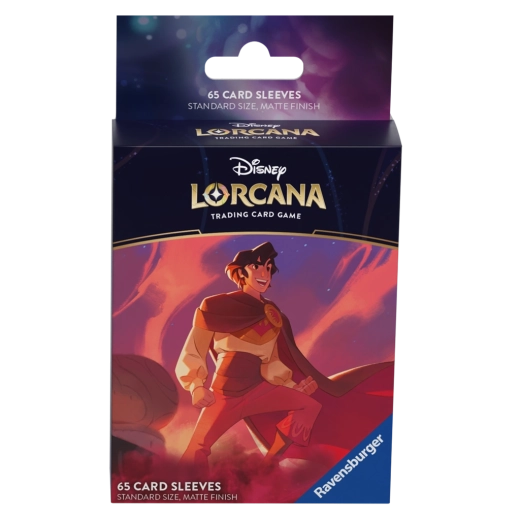 Disney Lorcana sæt 5: kortlommer Aladdin (65 stk.)