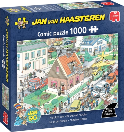 Jumbo puslespil Jan van Haasteren: Murphys lov 1000 brikker