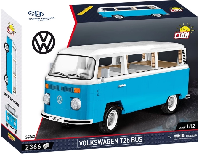 Cobi Volkswagen Transporter T2b Bus 1:12 byggesæt