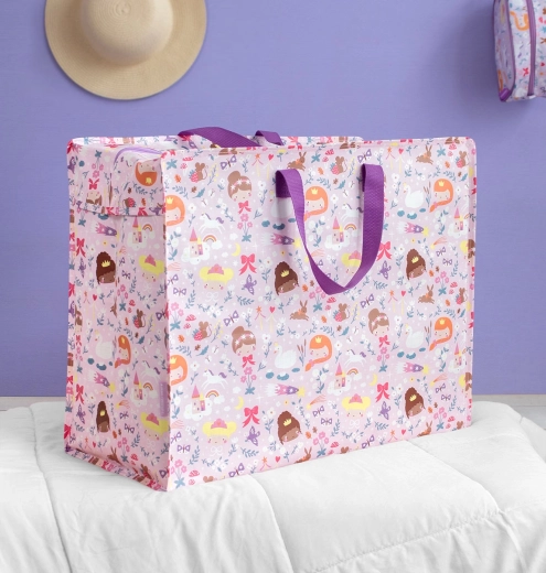 A Little Lovely Company XL opbevaringstaske prinsesser