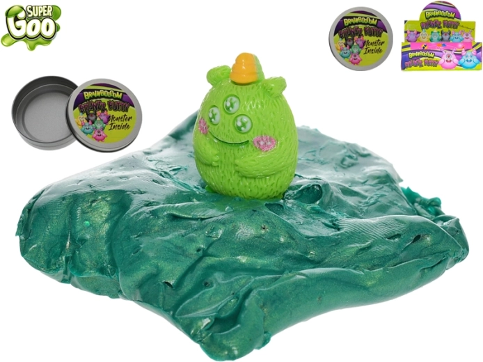 Springmasse med overraskelse Super Goo Brainboooom 40 g