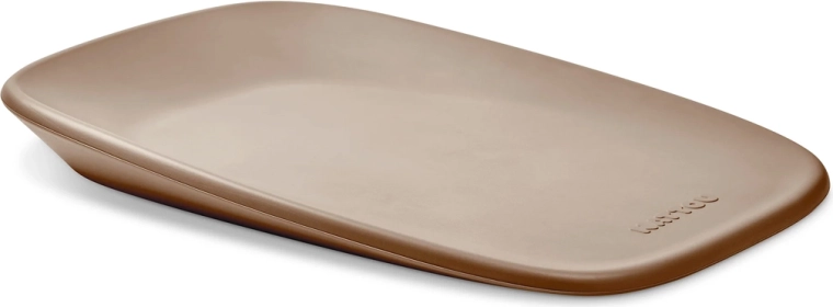 Nattou blød puslepude Softy taupe 50 × 70 cm uden BPA