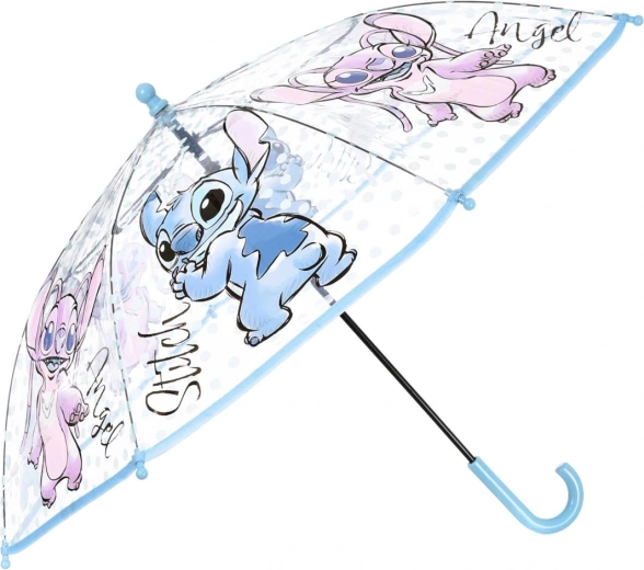 Gennemsigtig børneparaply Disney Lilo & Stitch - 1 stk.