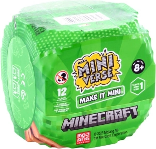 MGA Miniverse – Make It Mini MINECRAFT mini-replikker (byggesæt, overraskelse)
