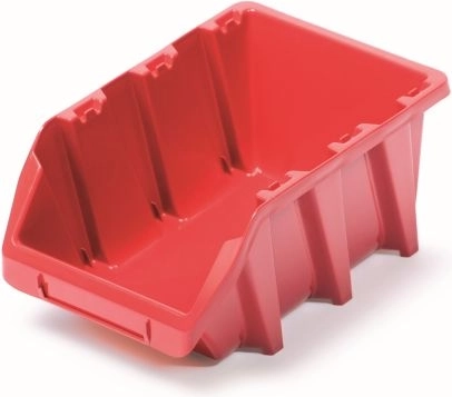 Plast opbevaringsboks Bineer Long 160 × 98 × 70 mm – rød