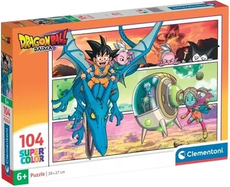 Clementoni puzzle Dragon Ball Daima maxi 104 brikker