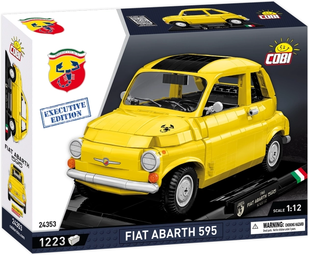 Cobi Fiat Abarth 595 Executive Edition byggesæt 1:12 (1223 dele)