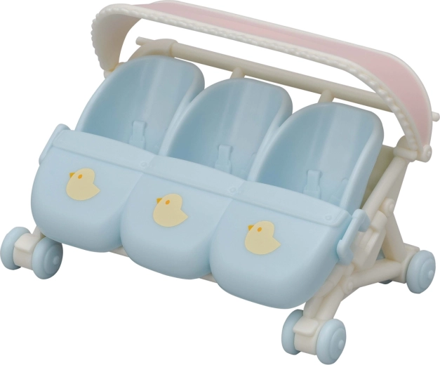 Barnevogn til trillinger Sylvanian Families