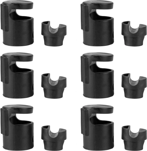 Neo-Sport C-type clips til montering af trampolinens indvendige sikkerhedsnet (6 stk.)