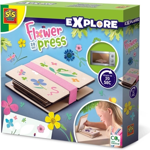 SES Explore blomsterpresse til mikrobølgeovn