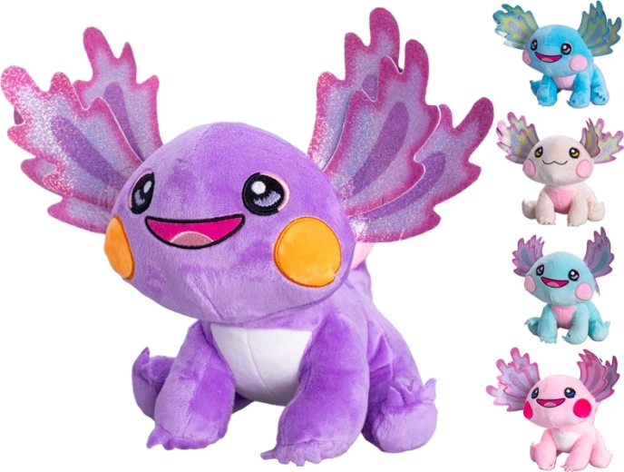 Plysbamse-axolotl 28 cm
