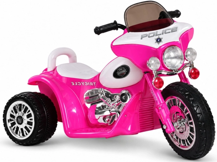 Elektrisk børnemotorcykel JT568 – Mørkerosa