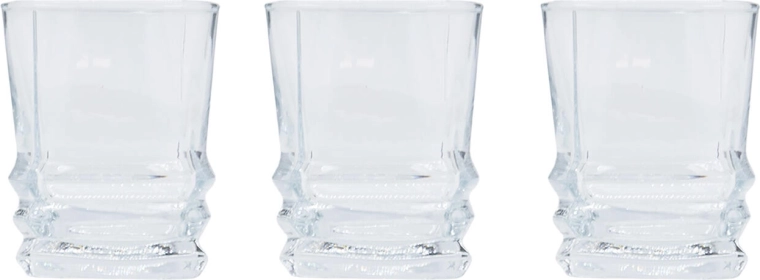 Glas ELEGAN 80 ml, sæt 3 stk.