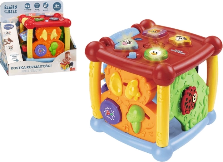 Interaktiv terning Babies & The Bear