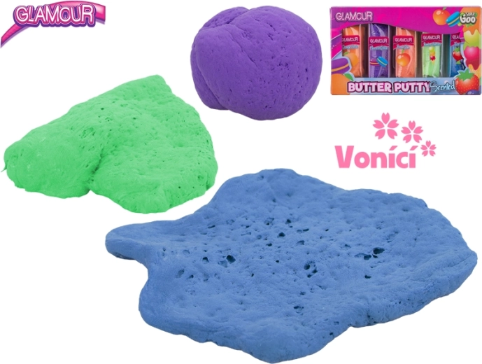 Glamour butter-duftende modellervoks 5×60 g