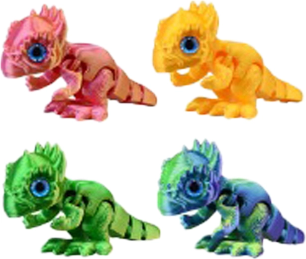 Magisk 3D dinosaur 9 cm