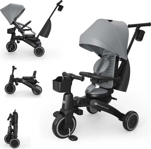 Kinderkraft trehjulet cykel Jazz 3 Grey