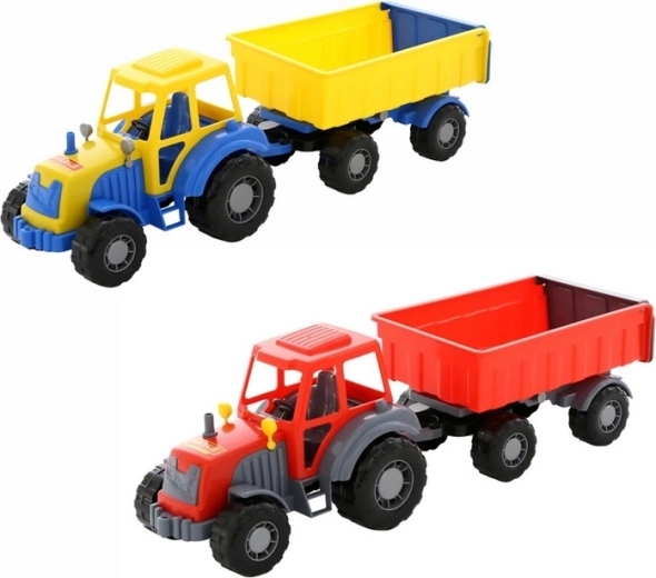 Traktor Altaj med anhænger