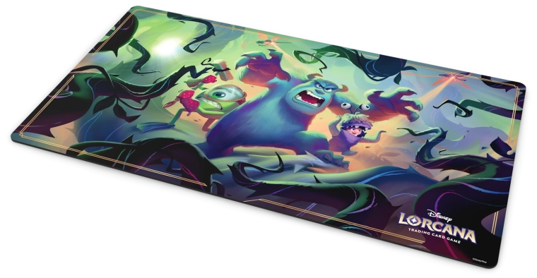 Disney Lorcana sæt 13: Angreb af lianer! spillemåtte Monsters, Inc.