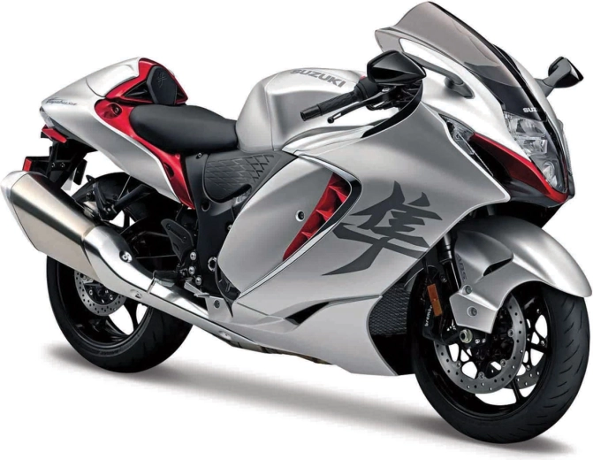 Maisto motorcykelmodel Suzuki Hayabusa 2022 1:12