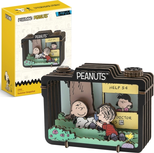 Puremind træ 3D-model PEANUTS Snoopy – sommerscene Summer Snapshot