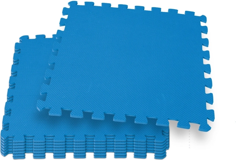 Skumpude under pool som puslespil 8 stk INTEX 1,9 m²
