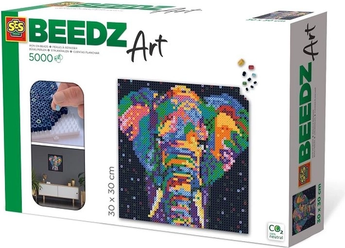 SES BeedzArt strygeperler fantasielefant