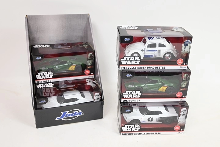 Jada Star Wars køretøjsmodeller 13 cm – sæt med 3 stk.
