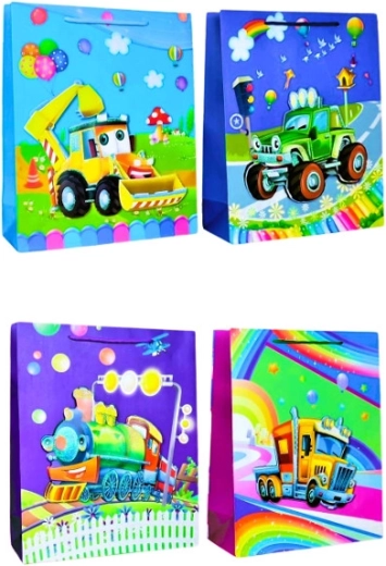 Gavepose M til børn – mix af motiver