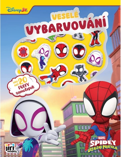 Sjov farvelægning med superklistermærker – Spidey