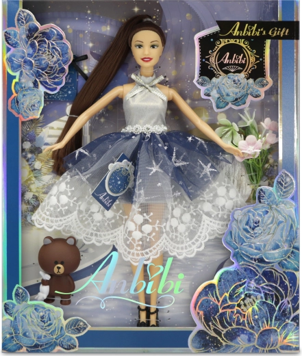 Anbibi blomsterdukke Martinka 28 cm