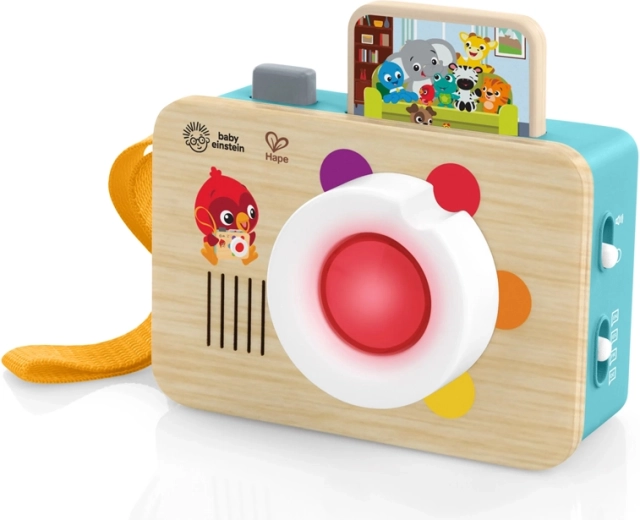 Interaktivt træ-kamera til børn BABY EINSTEIN x HAPE, lys og lyde, 6 m+