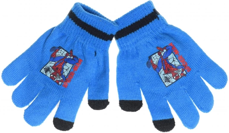 Børne vinterhandsker med touch-funktion Spiderman - 1 stk.