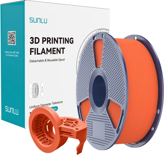 Sunlu højhastigheds mat PETG filament orange