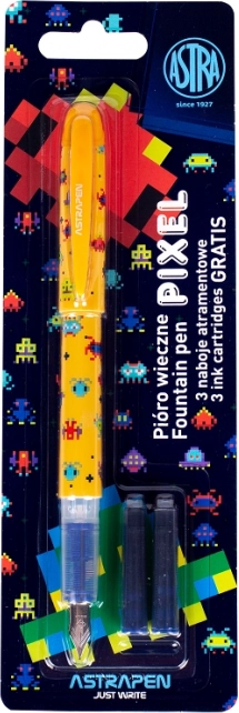 Fyldepen Astra Pixel med tre patroner